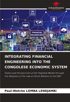 Cover INTEGRATING FINANCIAL ENGINEERING INTO THE CONGOLESE ECONOMIC SYSTEM