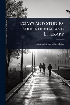 Cover Essays and Studies, Educational and Literary