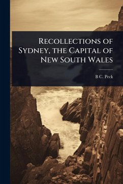 Cover Recollections of Sydney, the Capital of New South Wales