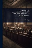 Manual De Procedimientos Judiciales Manual De Procedimientos Judiciales