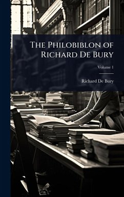 Cover The Philobiblon of Richard De Bury