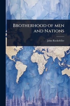 Cover Brotherhood of men and Nations