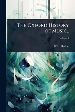 Cover The Oxford History of Music..