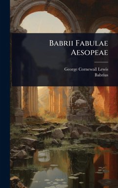 Cover Babrii Fabulae Aesopeae