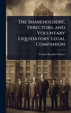 Cover The Shareholders', Directors, and Voluntary Liquidators' Legal Companion