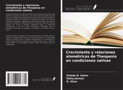 Cover Crecimiento y relaciones alométricas de Thespesia en condiciones salinas