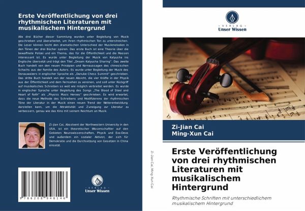 Erste Veröffentlichung von drei rhythmischen Literaturen mit musikalischem Hintergrund