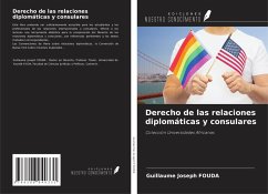Cover Derecho de las relaciones diplomáticas y consulares