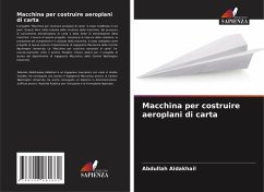 Cover Macchina per costruire aeroplani di carta