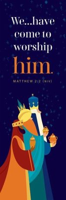 Worship Him - Christmas Bookmarks (Pk of 25)
