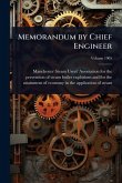 Memorandum by Chief Engineer