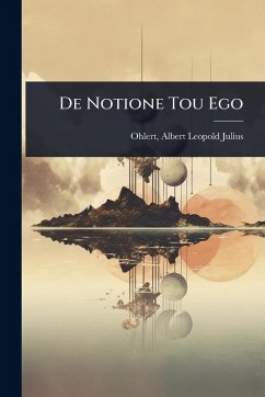 Cover De Notione Tou Ego