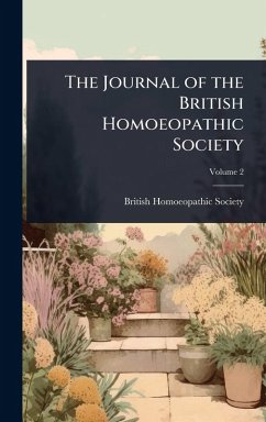 Cover The Journal of the British Homoeopathic Society