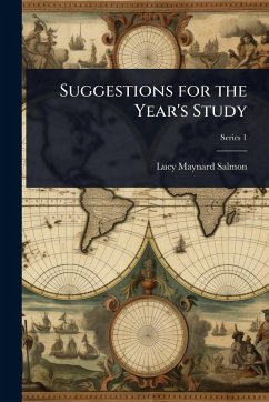 Cover Suggestions for the Year's Study