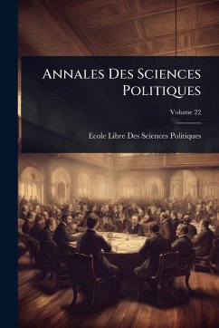 Cover Annales Des Sciences Politiques
