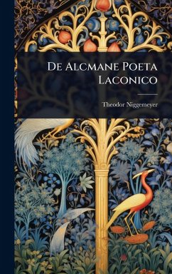Cover De Alcmane Poeta Laconico
