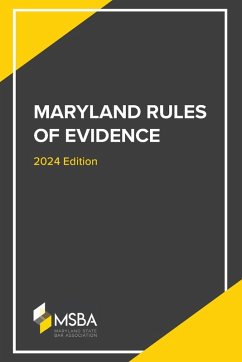 Cover The Maryland Rules of Evidence