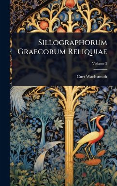Cover Sillographorum Graecorum Reliquiae