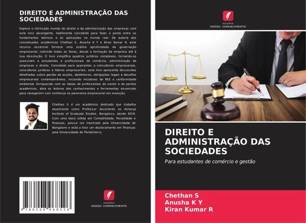 DIREITO E ADMINISTRAÇÃO DAS SOCIEDADES