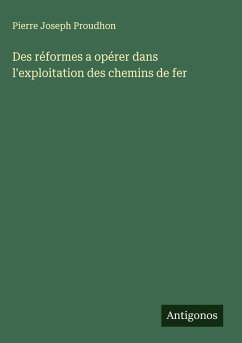 Cover Des réformes a opérer dans l'exploitation des chemins de fer