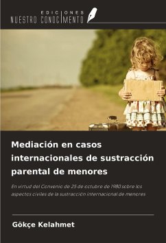 Cover Mediación en casos internacionales de sustracción parental de menores
