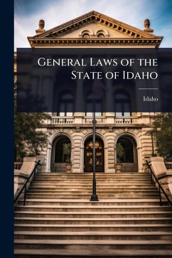 Cover General Laws of the State of Idaho