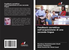 Cover Feedback correttivo nell'acquisizione di una seconda lingua