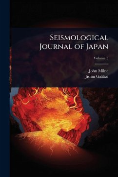 Cover Seismological Journal of Japan