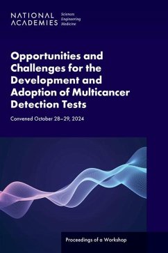 Cover Opportunities and Challenges for the Development and Adoption of Multicancer Detection Tests