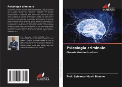 Psicologia criminale - MUSHI BONANE, Prof. Sylvanus Psicologia criminale - MUSHI BONANE, Prof. Sylvanus
