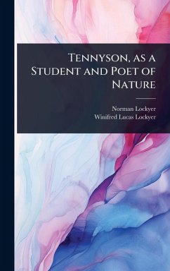 Cover Tennyson, as a Student and Poet of Nature