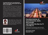 Caratteristiche di assorbimento delle microonde nell'esaferrite Ba-Co-Ti e Sr-Mn-Ti Caratteristiche di assorbimento delle microonde nell'esaferrite Ba-Co-Ti e Sr-Mn-Ti