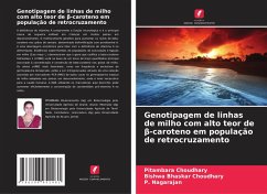 Cover Genotipagem de linhas de milho com alto teor de ¿-caroteno em população de retrocruzamento