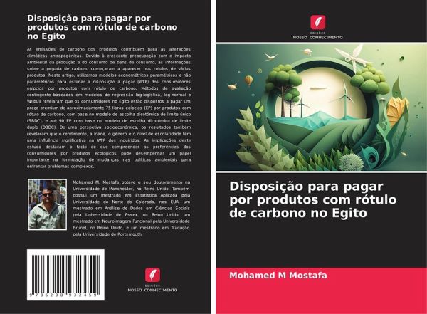 Disposição para pagar por produtos com rótulo de carbono no Egito