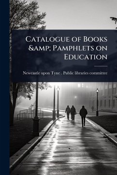 Cover Catalogue of Books & Pamphlets on Education