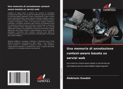 Cover Una memoria di annotazione context-aware basata su servizi web