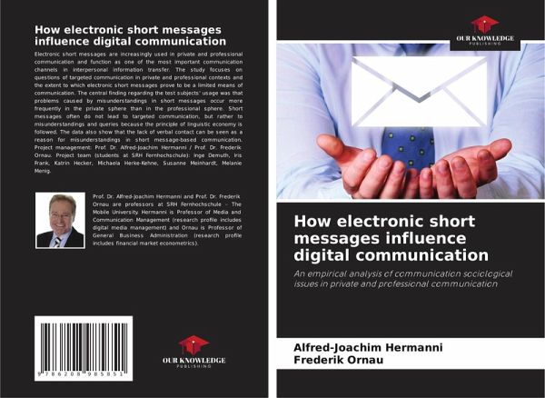 How electronic short messages influence digital communication How electronic short messages influence digital communication
