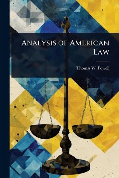 Cover Analysis of American Law