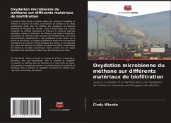 Cover Oxydation microbienne du méthane sur différents matériaux de biofiltration