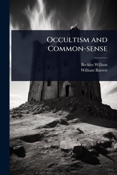 Cover Occultism and Common-sense