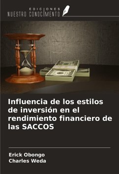 Cover Influencia de los estilos de inversión en el rendimiento financiero de las SACCOS