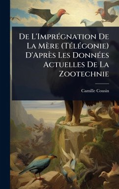Cover De L'ImprÃ(c)gnation De La Mère (TÃ(c)lÃ(c)gonie) D'Après Les DonnÃ(c)es Actuelles De La Zootechnie