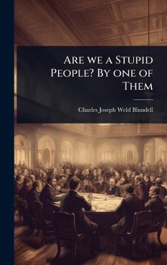 Cover Are we a Stupid People? By one of Them
