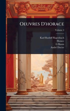 Cover Oeuvres D'horace
