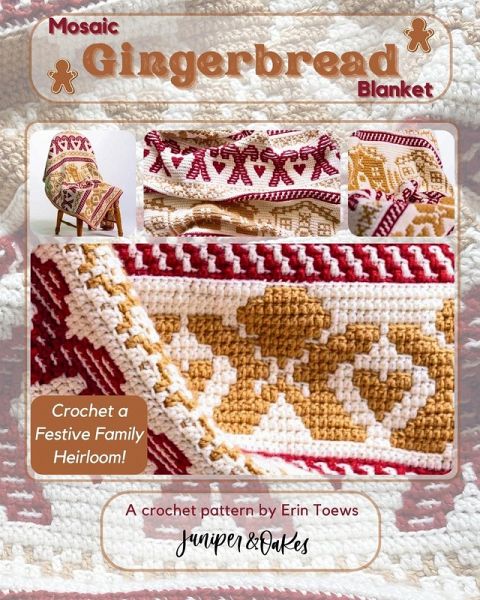 Mosaic Gingerbread Blanket Mosaic Gingerbread Blanket