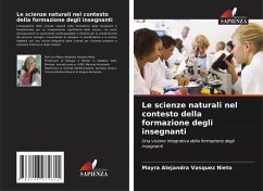 Cover Le scienze naturali nel contesto della formazione degli insegnanti