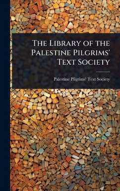 Cover The Library of the Palestine Pilgrims' Text Society