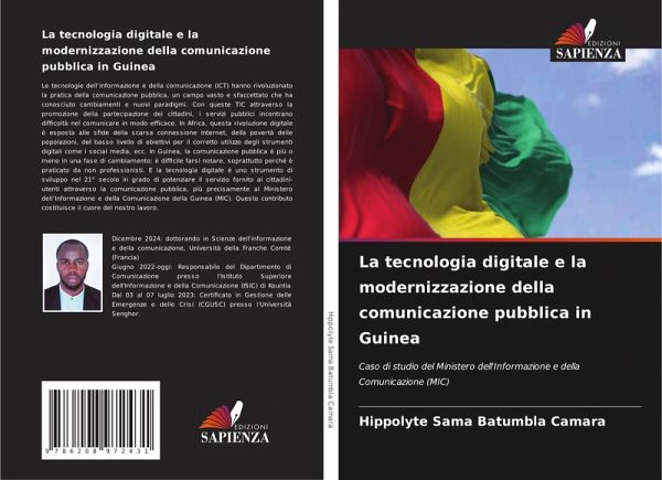 La tecnologia digitale e la modernizzazione della comunicazione pubblica in Guinea La tecnologia digitale e la modernizzazione della comunicazione pubblica in Guinea
