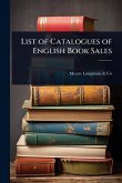 List of Catalogues of English Book Sales