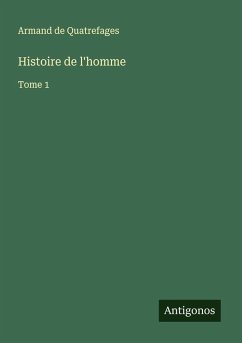 Cover Histoire de l'homme